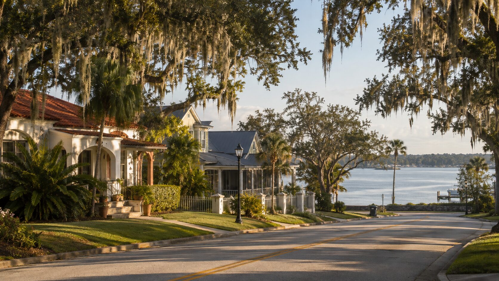 A Palmetto, Florida scene