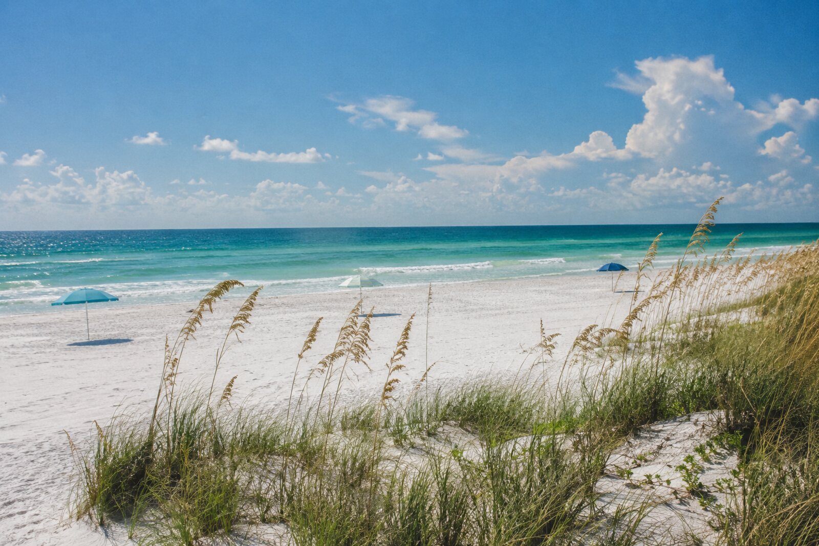 A Siesta Key, Florida scene